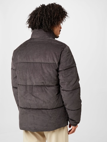 HOLLISTER Winter Jacket in Grey