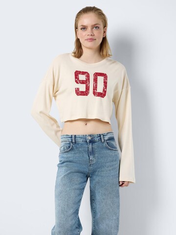 T-shirt 'NMKIMANA' Noisy may en beige
