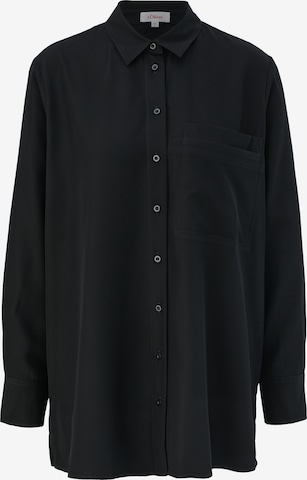 s.Oliver Blouse in Black: front