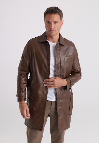 Giacca di mezza stagione di Felix Hardy in marrone: frontale