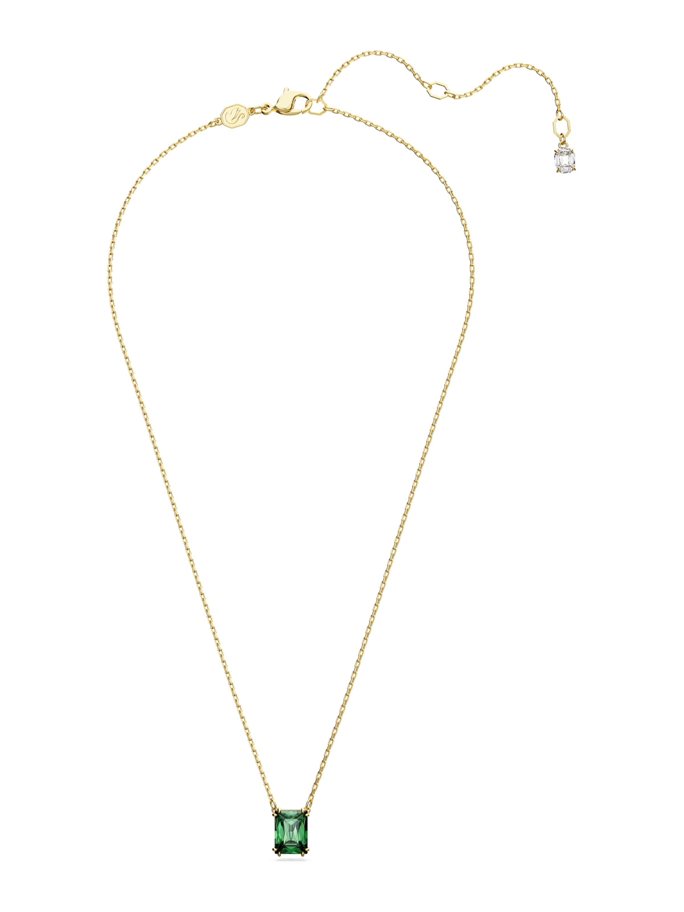 Swarovski Ketting 'Matrix' in Goud: voorkant