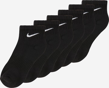 Chaussettes de sport NIKE en noir : devant
