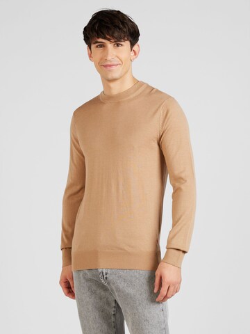 Pull-over SCOTCH & SODA en marron : devant