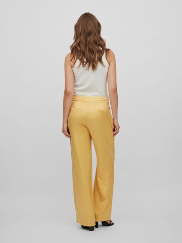 Wide Leg Pantalon VILA en jaune