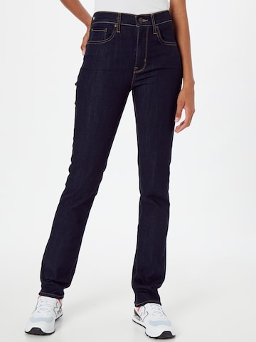 LEVI'S ® Szabványos Farmer '724 High Rise Straight' - kék: elől