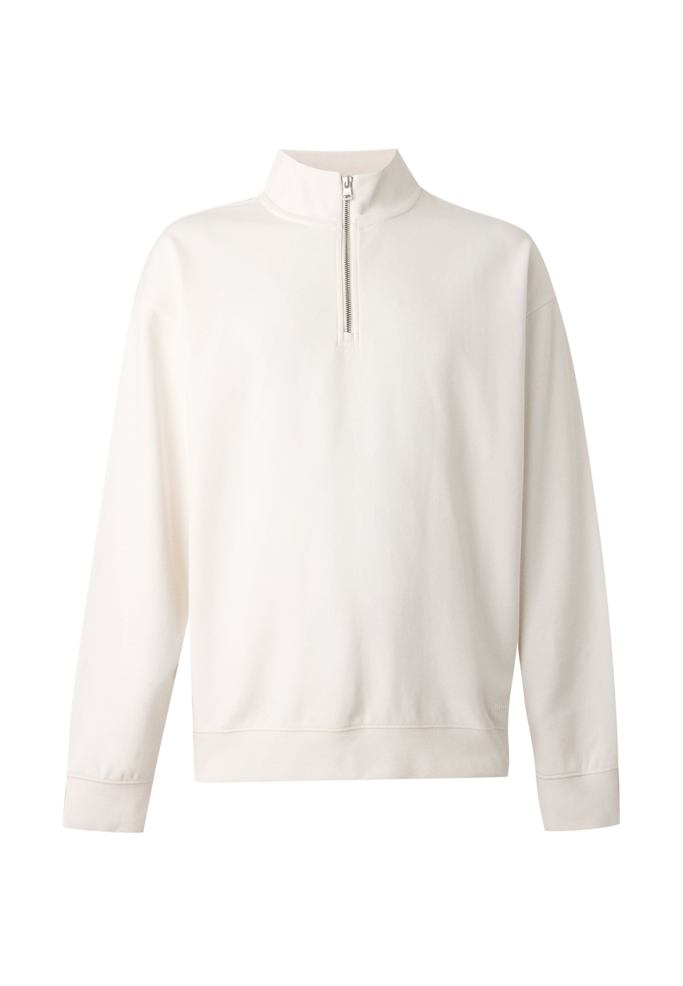 HUGO Sweat-shirt 'Dalizip' en XS en blanc, Vue avec produit
