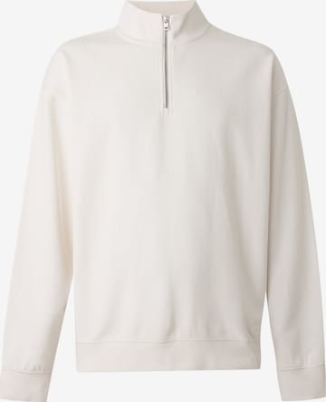 HUGO Sweatshirt 'Dalizip' in White: front