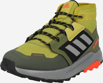 ADIDAS TERREX - Botas 'Trailmaker' em verde: frente