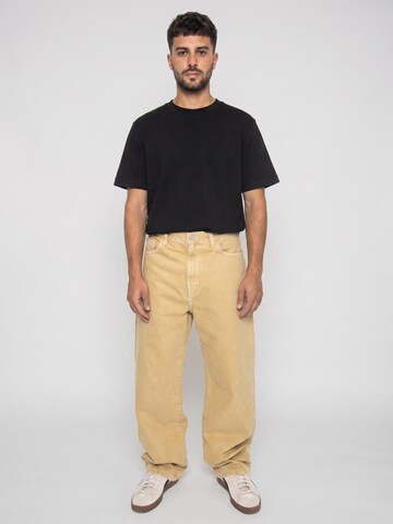 Baggy Jeans 'Landon Pant Bourbon stone dyed' di Carhartt WIP in beige