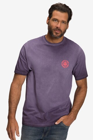 T-Shirt JP1880 en violet : devant