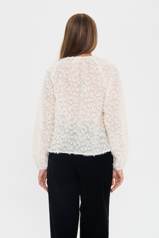 SAINT TROPEZ Bluse i hvid