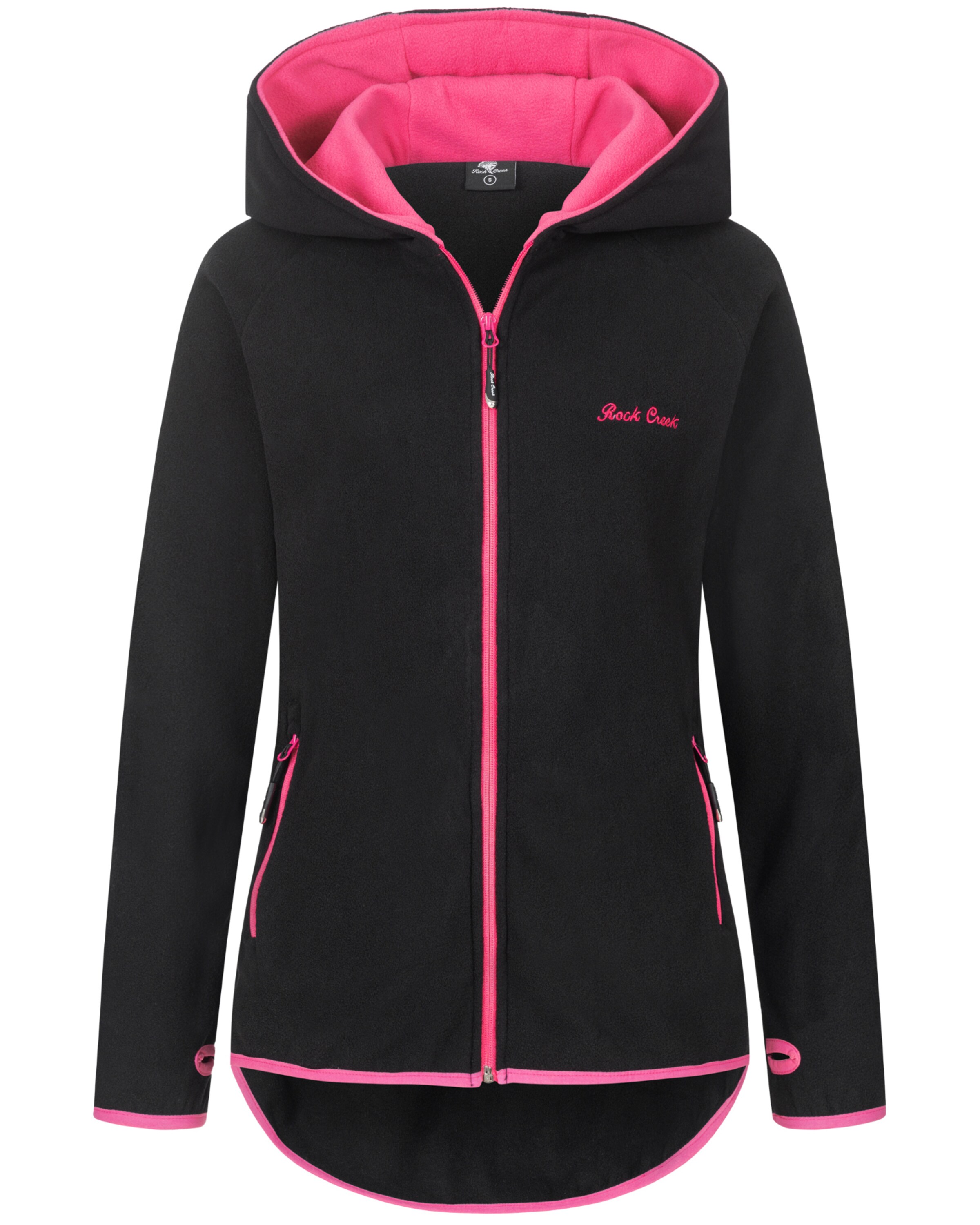 Rock Creek Weatherproof jacket in Black: front