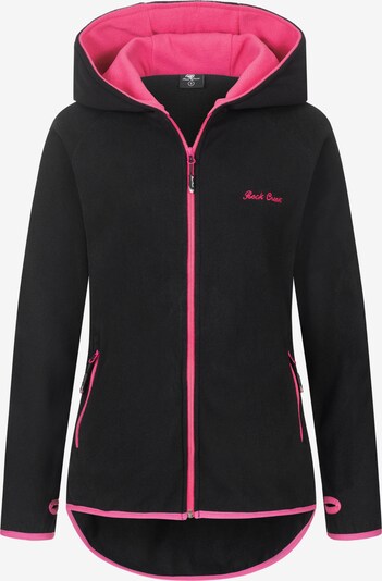 Rock Creek Fleecejacke in pink / schwarz, Produktansicht