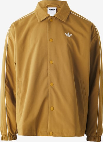 ADIDAS ORIGINALS Välikausitakki värissä ruskea: etupuoli