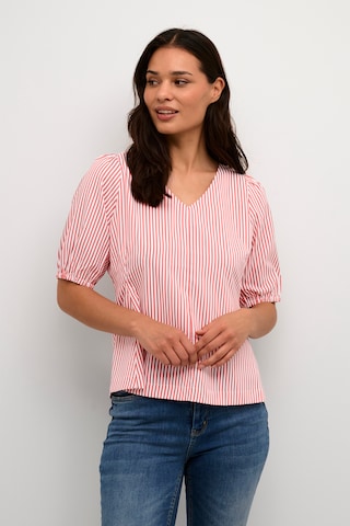 CULTURE Blouse 'Abigail' in Red: front