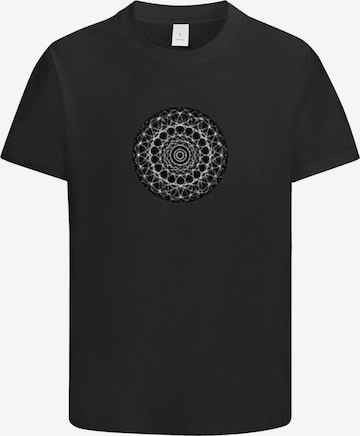 HUSKSWARE Shirt 'Grafik' in Schwarz: Vorderseite