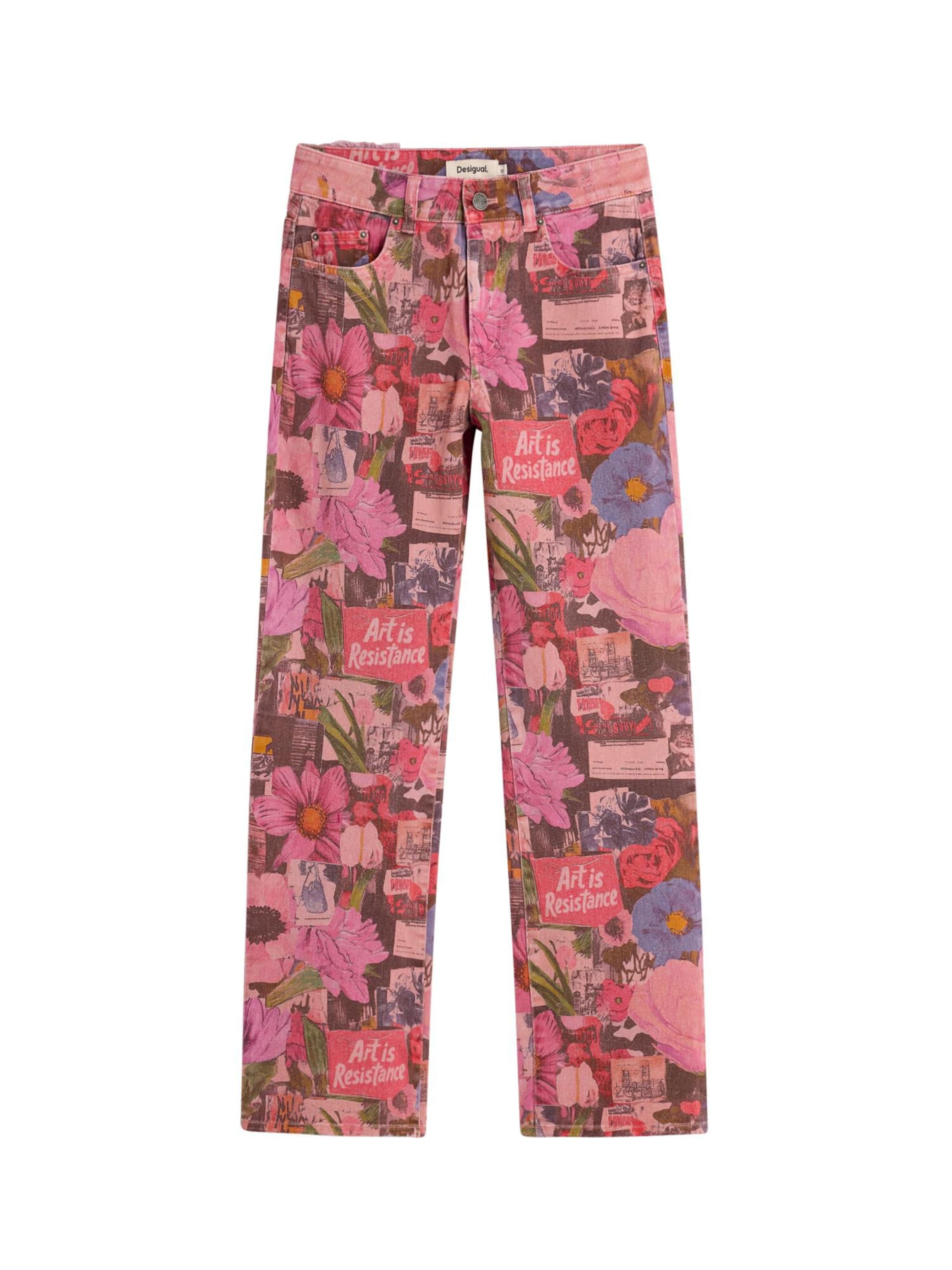 Desigual regular Jeans i rød: forside