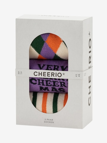 Chaussettes 'MERRY IN STYLE' CHEERIO* en vert