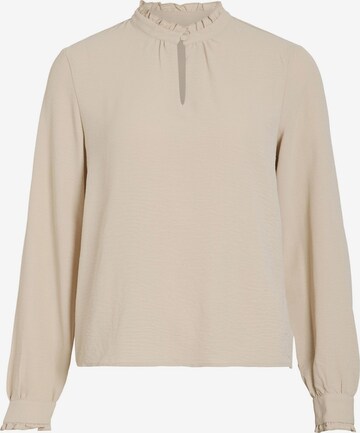VILA Blouse in Beige: voorkant