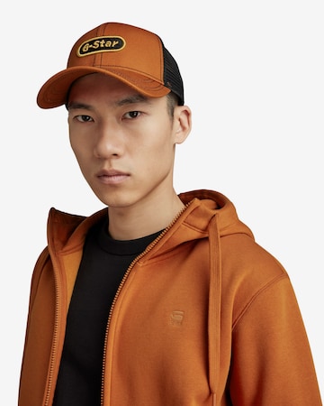 G-Star RAW Regular Fit Sweatjacke ' Core ' in Orange