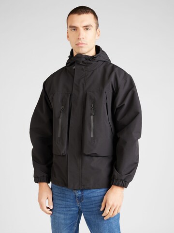 ABOUT YOU Between-Season Jacket 'Joel' in Black: front