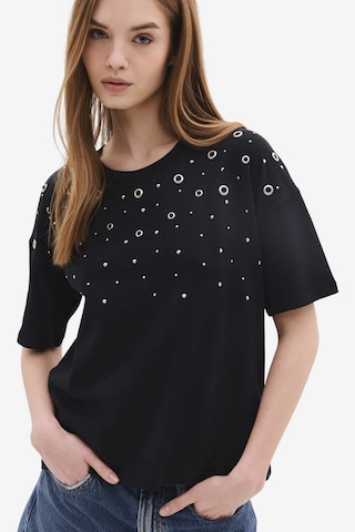 No Matter What Shirt in Black: front