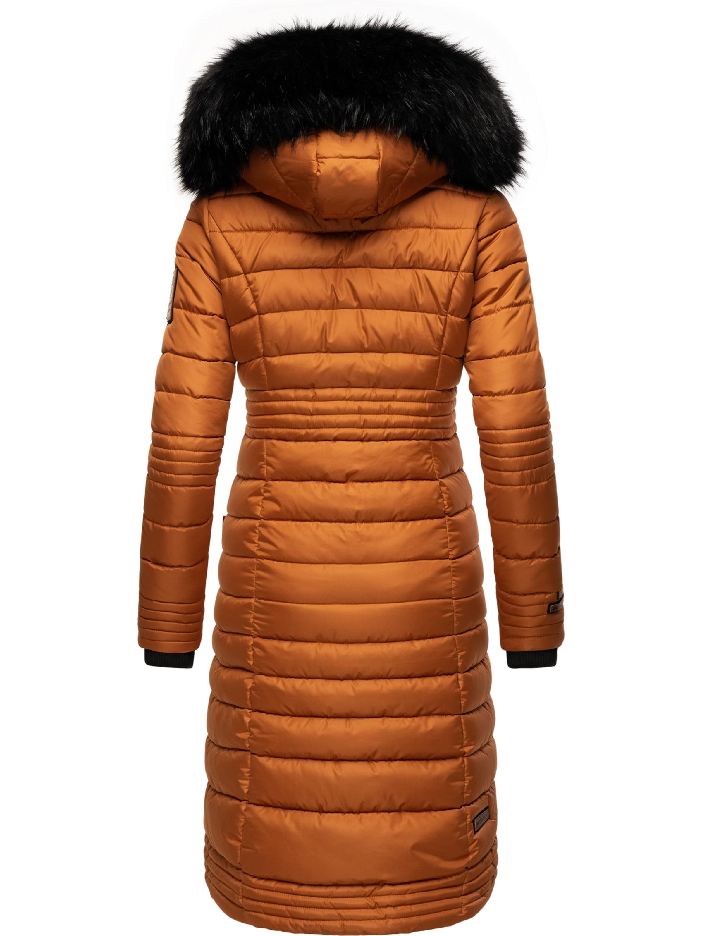 NAVAHOOZimski kaput 'Umay' - narančasta boja