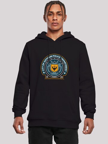 F4NT4STIC Sweatshirt 'DC Comics Batman Gotham Police Dept' in Black: front