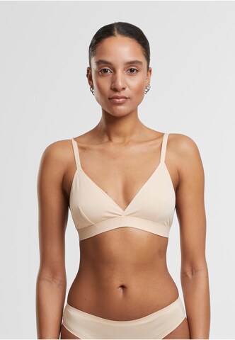 Bustier Soutien-gorge Urban Classics en beige : devant