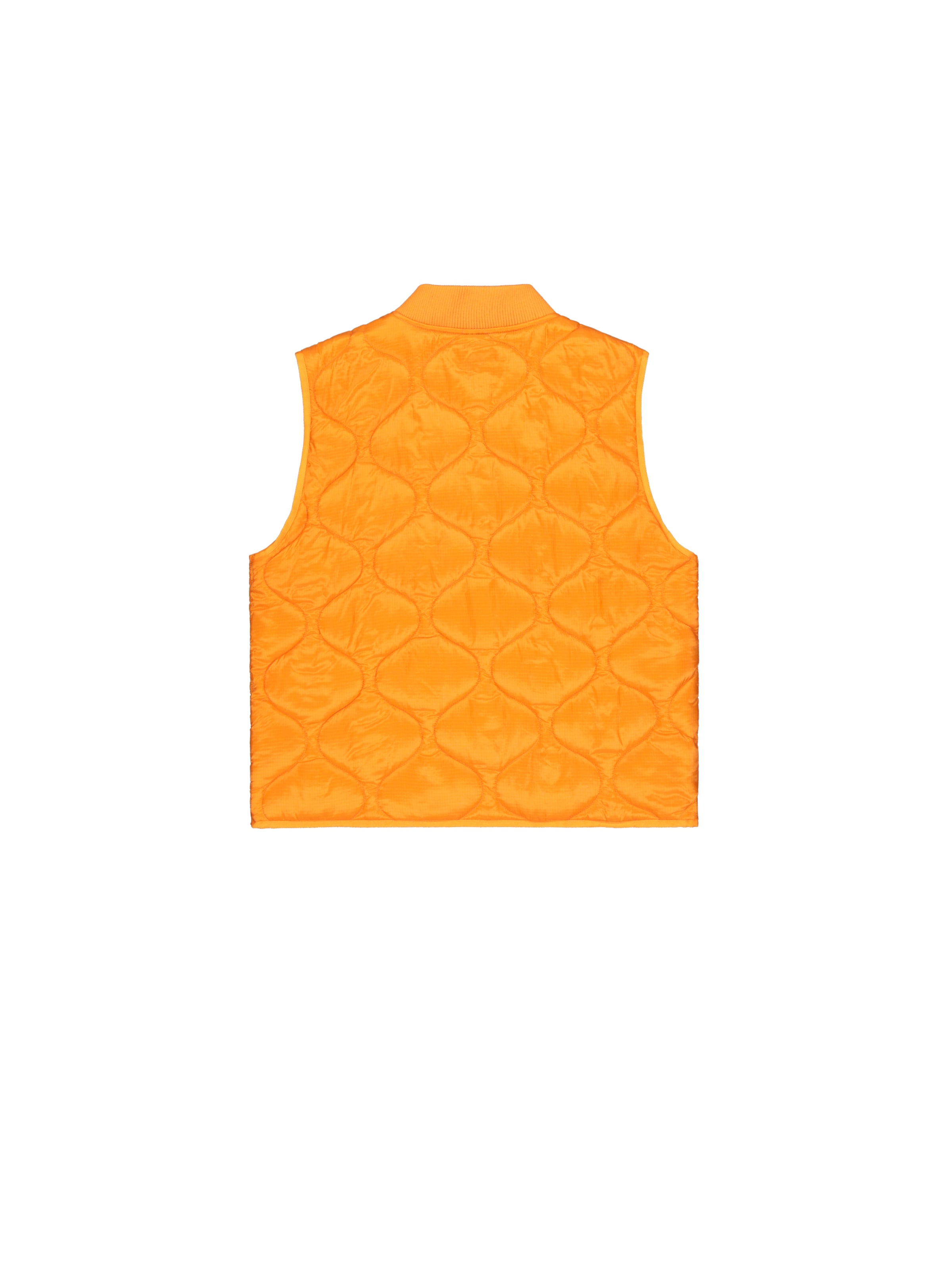 ALPHA INDUSTRIES Weste 'Q-1' in Orange: Rückseite