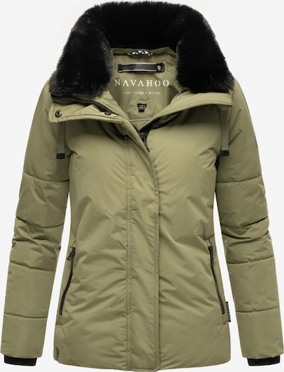 Žieminė striukė 'Frostii XIV' iš NAVAHOO, spalva – rusvai žalia / juoda, Prekių apžvalga