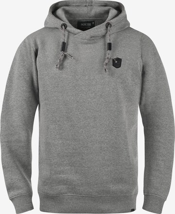 INDICODE JEANS Sweatshirt 'Barneys' in Grijs: voorkant