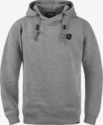 INDICODE JEANS Hoodie 'Barneys' in Grau: predná strana