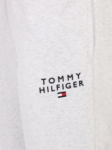 Tommy Hilfiger Underwear Zwężany krój Spodnie od piżamy w kolorze szary