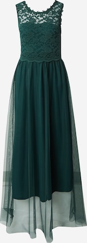 VILA - Vestido de noche en verde: frente