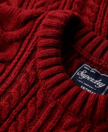 Superdry Pullover 'Jacob' in Rot