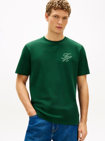 TOMMY HILFIGER Shirt in Groen: voorkant