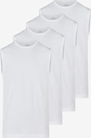 Ragman Undershirt 'Basic' in White: front