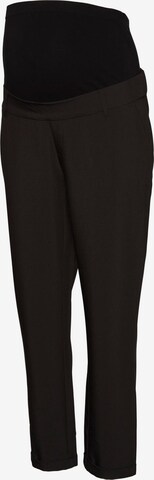 MAMALICIOUS - Tapered Pantalón 'Lora' en negro: frente