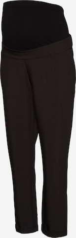 MAMALICIOUS Tapered Pants 'Lora' in Black: front