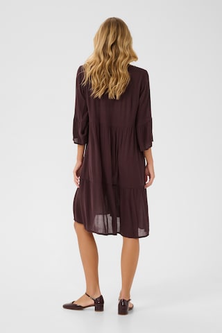 Robe 'KAMarianah' Kaffe en marron