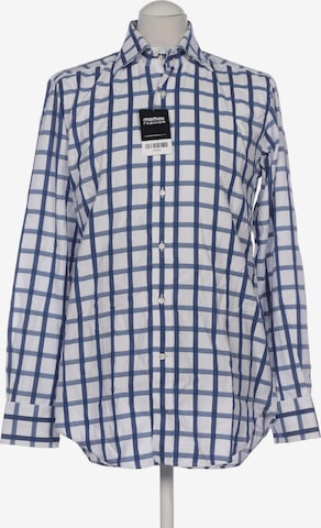 Etro Button Up Shirt in M in Blue: front