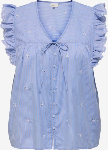 mėlyna ONLY Carmakoma Palaidinė 'CARTessa': priekis