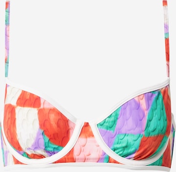 ROXY Sport bikini felső 'STELLA' - vegyes színek: elől