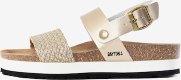 Bayton Sandály – zlatá: přední strana