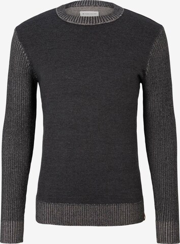 TOM TAILOR Sweater in Grey: front