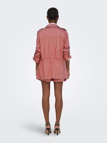 Veste mi-saison 'KENYA' ONLY en rose