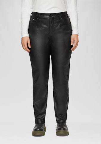 Coupe slim Jean s.Oliver en noir : devant