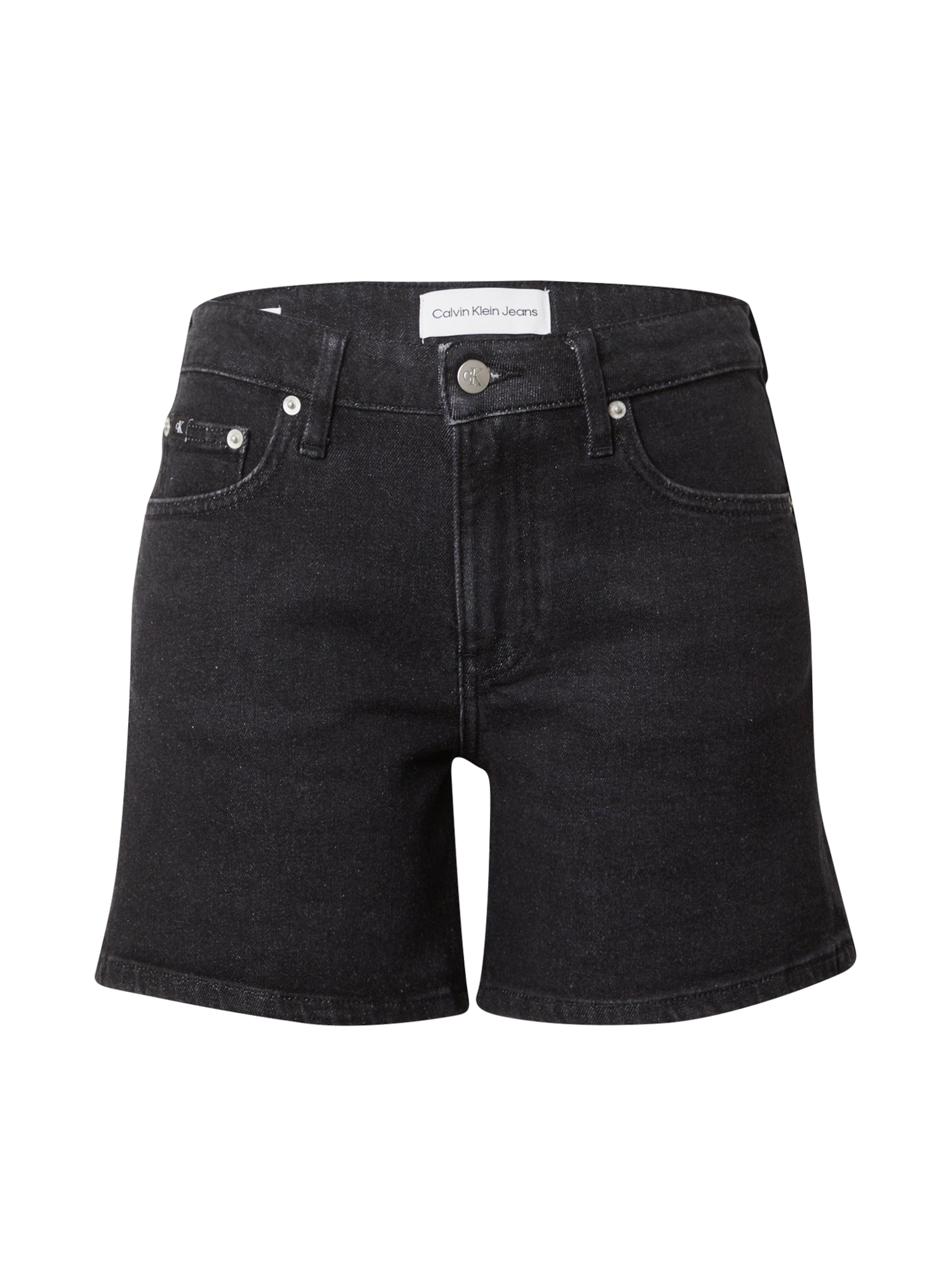 regular Jeans di Calvin Klein Jeans in nero: frontale