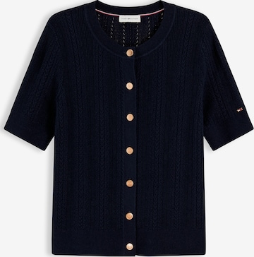 TOMMY HILFIGER Pletena jopa 'SUMMER CABLE' | modra barva: sprednja stran